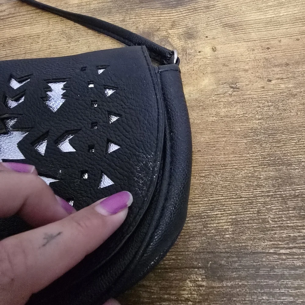 Cute Black Crossbody Bag Unbranded